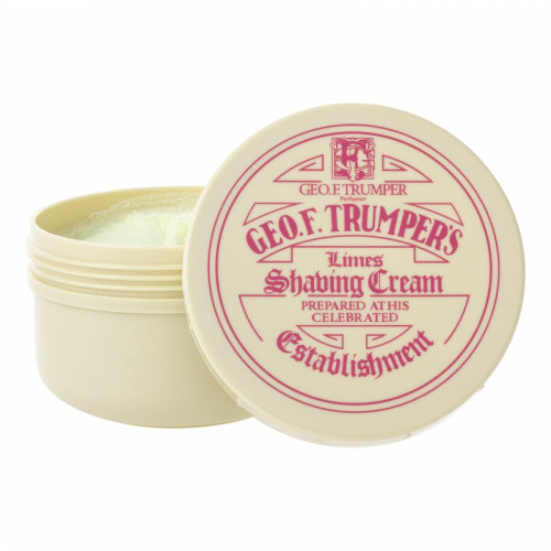 Geo F. Trumper's  Limes Soft Shaving Cream 200 Gr