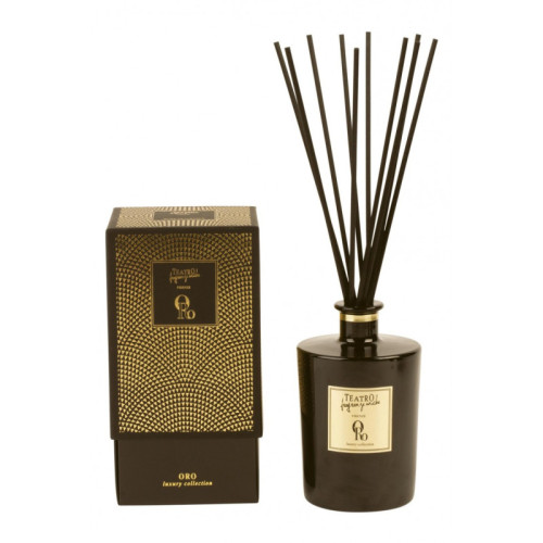 Teatro Fragranze Uniche - Oro Diffusore 500 ml + Bastoncini New