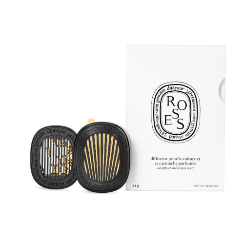 Diptyque Diffusore Per Auto + Cartuccia Roses-Rose