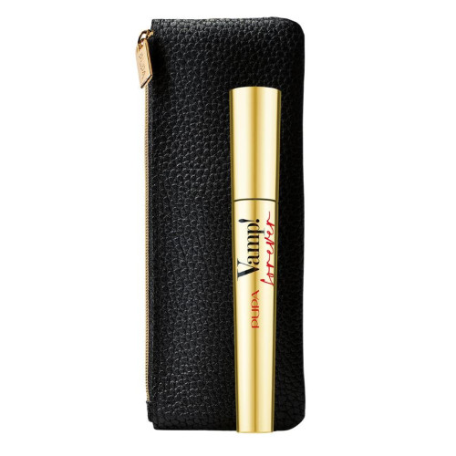 Pupa  Kit Vamp! Forever Mascara Gold Edition+Pochette