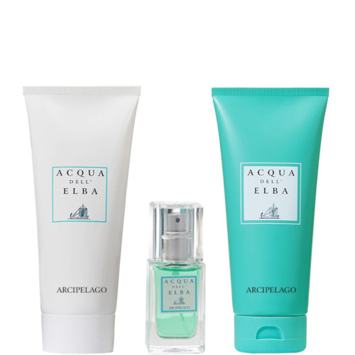 Acqua Dell'Elba  Cofanetto Arcipelago Uomo Eau De Parfum 15 ml+ Crema Corpo + Gel Doccia